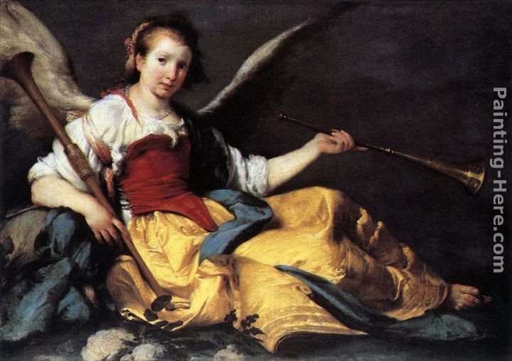 Bernardo Strozzi A Personification of Fame